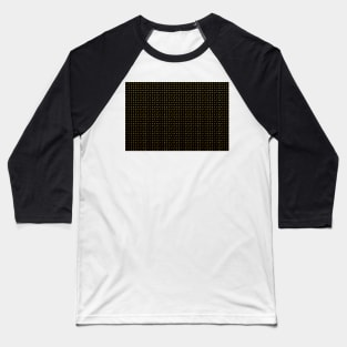 Gold foil triangles, geometric print, abstract print Baseball T-Shirt